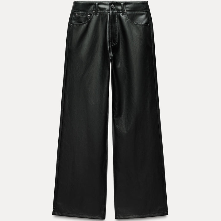 Moudda ZARA - Pantalon droit similicuir - Tunisie 1
