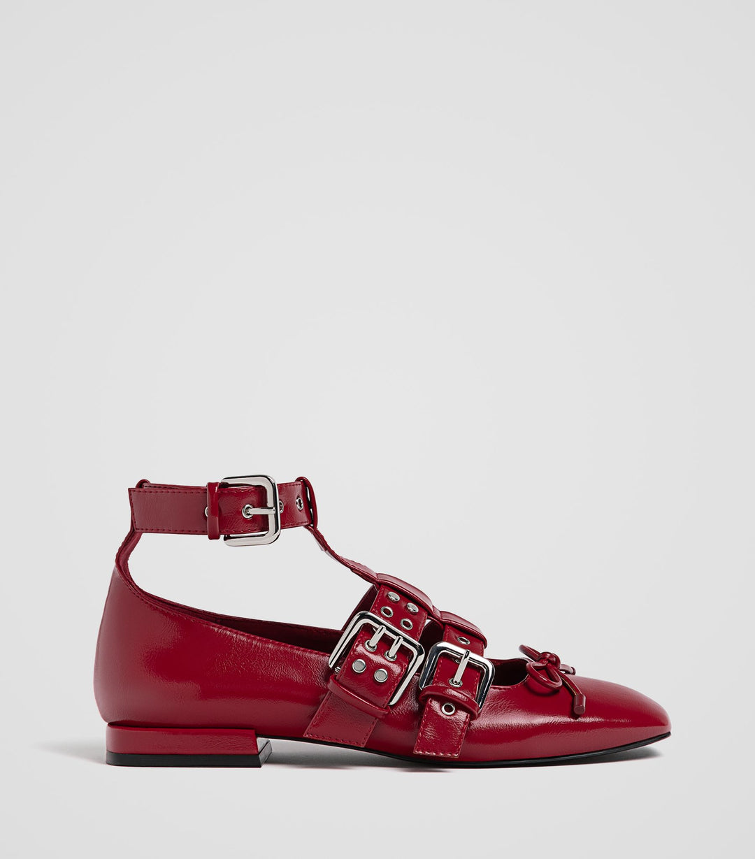 Moudda STRADIVARIUS - Ballerines Multi-Brides avec Boucles - Tunisie 5