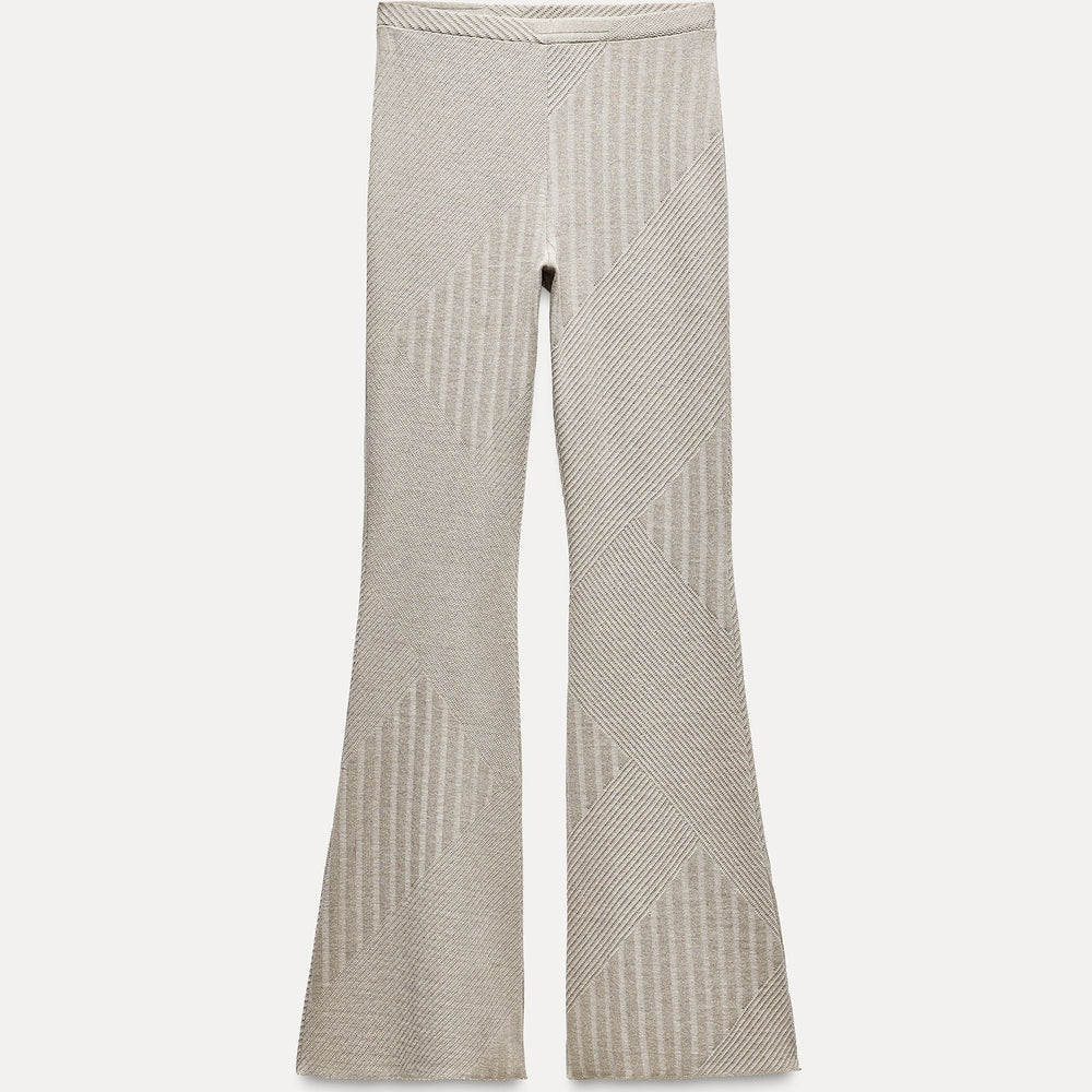 Moudda ZARA - Pantalon Jacquard Aspect Rustique - Tunisie 2