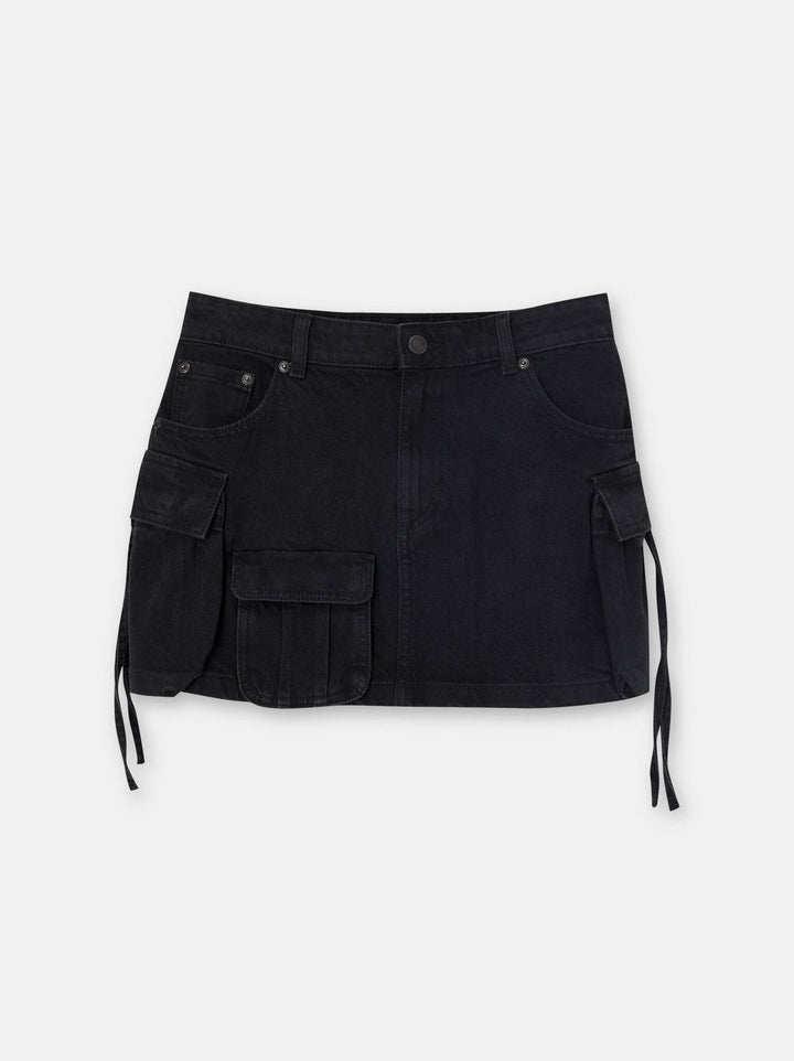 Moudda PULL & BEAR - Jupe Denim Courte Multi-Poches - Tunisie 7