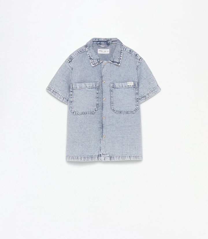 Moudda Lefties - Chemise Denim Basique - Garçon - Tunisie 1