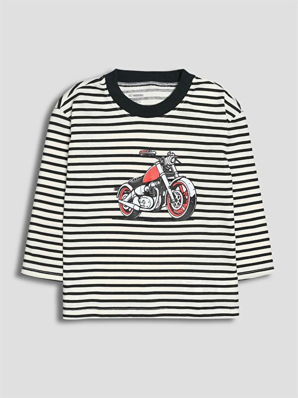 Moudda LC Waikiki - T-shirt manches longues en jersey pour Garçon - Tunisie 1