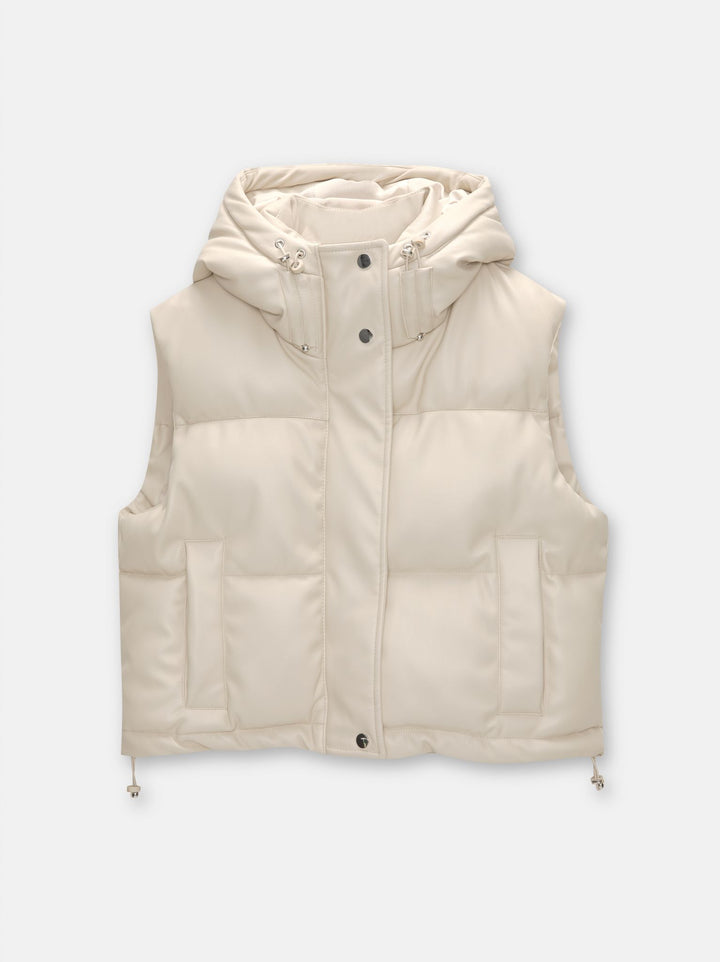Moudda PULL & BEAR - Gilet PU Court avec Capuche - Tunisie 2