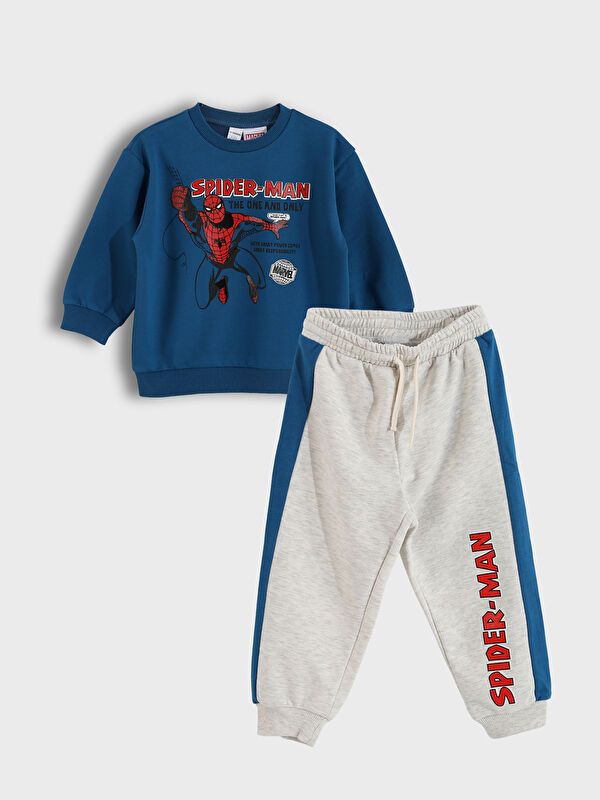 Moudda LC Waikiki - Ensemble jersey sous licence Garçon Bleu foncé - Tunisie 1