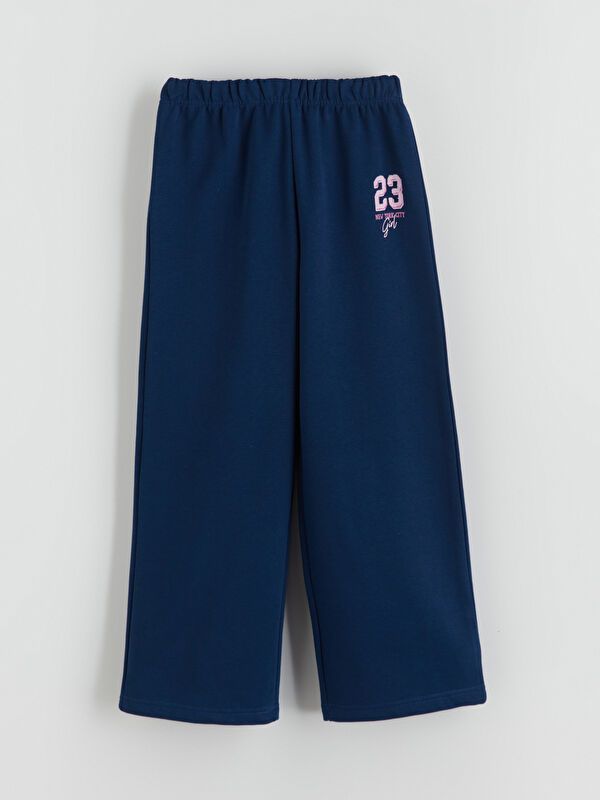 Moudda LC Waikiki - Pantalon en jersey couleur Bleu marine clair pour filles - Tunisie 1