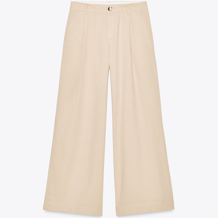 Moudda ZARA - Pantalon Wide Leg - Taille Moyenne & Teinture Pièce - Tunisie 1
