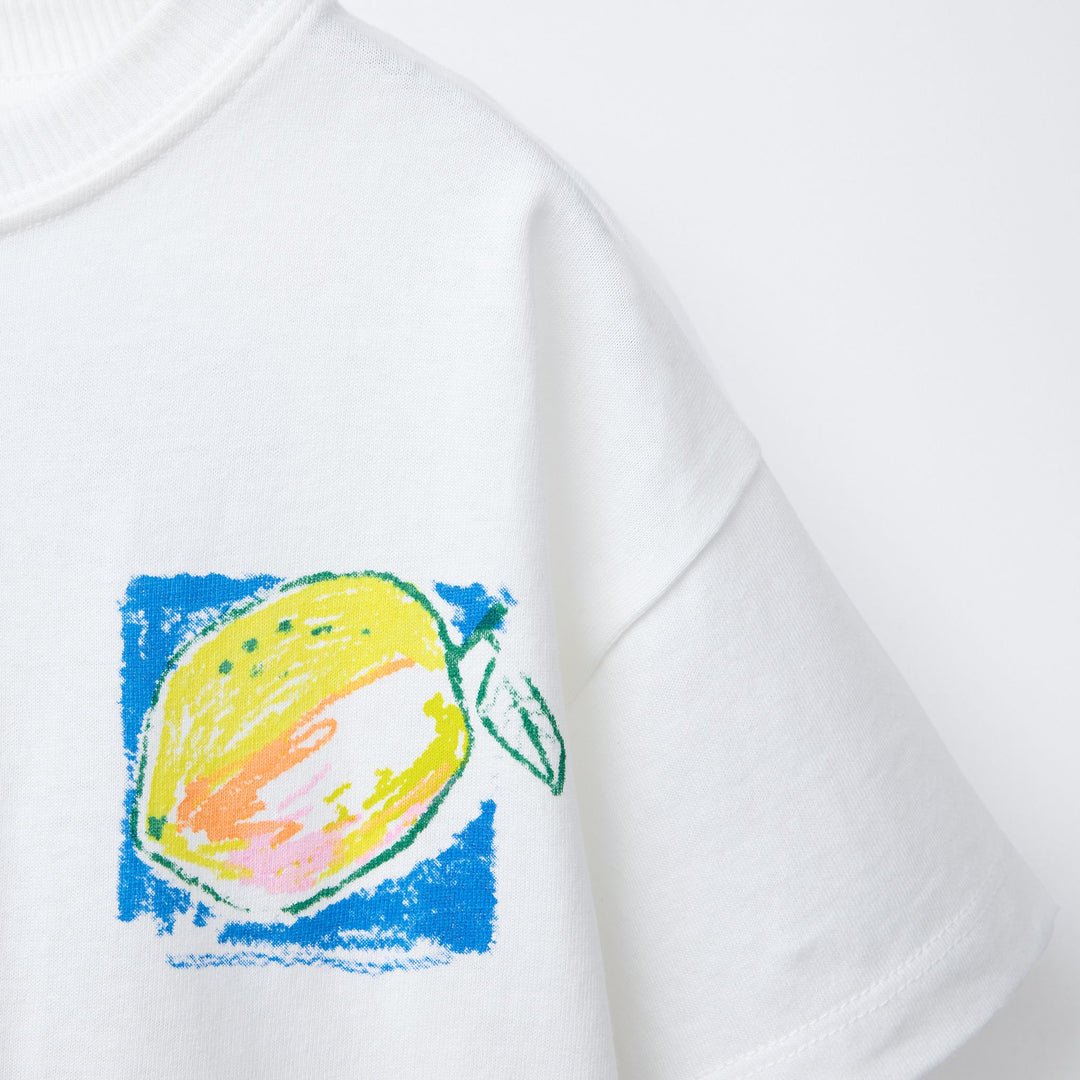 Moudda ZARA - T-Shirt Enfant - Imprimé Citrons & Trendy - Tunisie 3