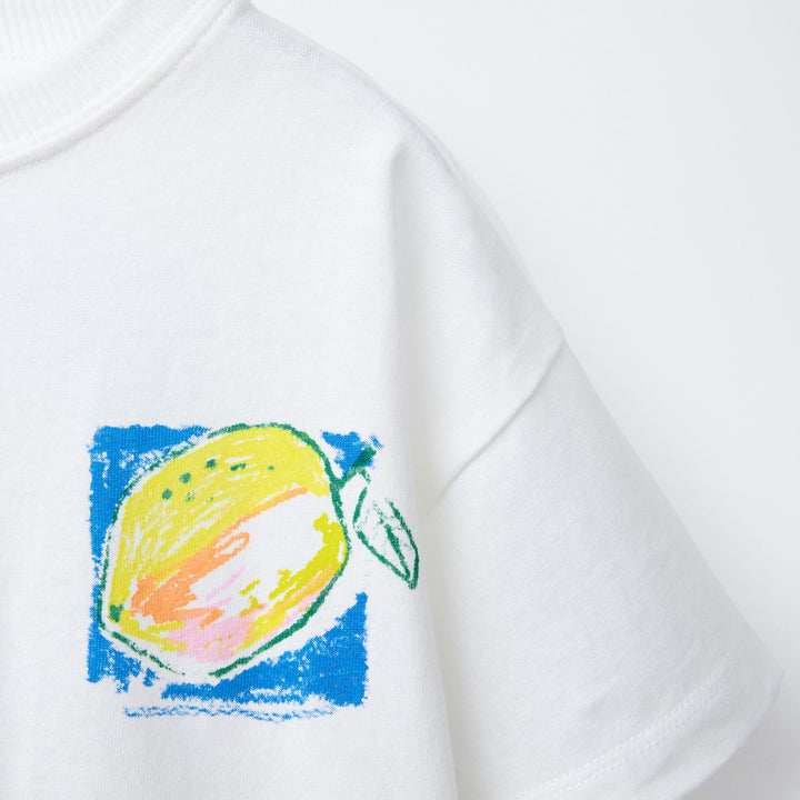 Moudda ZARA - T-Shirt Enfant - Imprimé Citrons & Trendy - Tunisie 3
