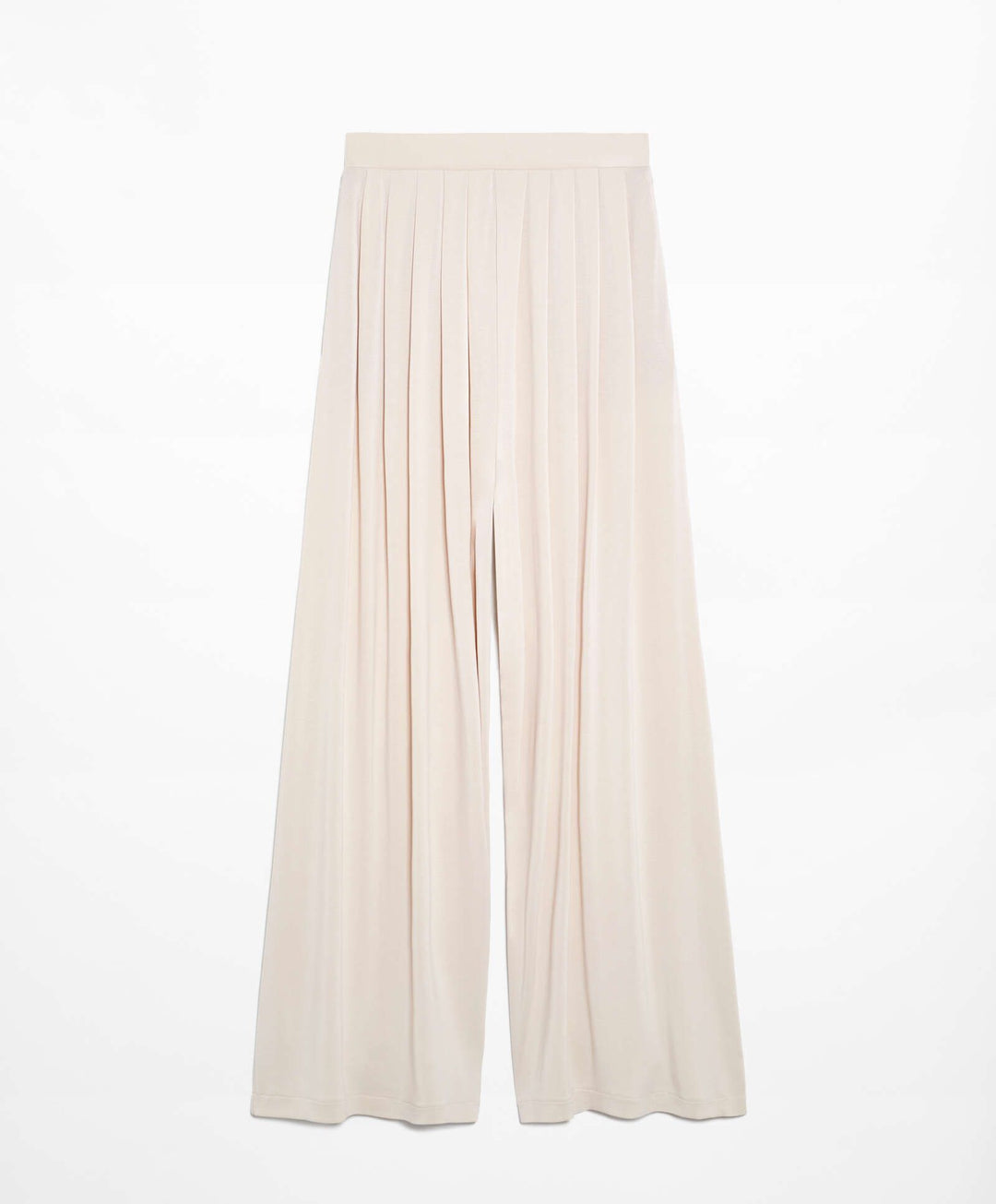 Moudda Oysho - Pantalon Droit Extra Large à Plis Modal Polyester - Tunisie 6