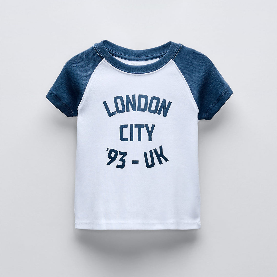 Moudda ZARA - T-shirt fille manches courtes raglan universitaire - Tunisie 1