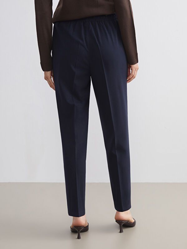 Moudda LC Waikiki - Pantalon tissé moyen Femme Marine - Tunisie 4