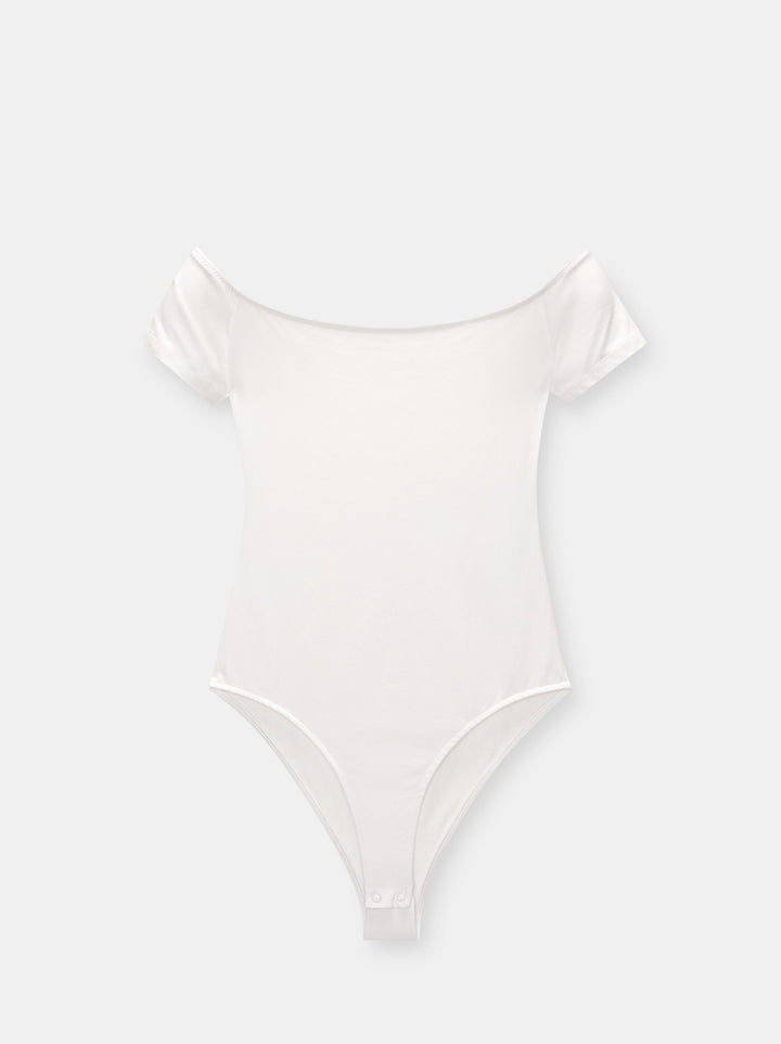 Moudda PULL & BEAR - Body Polyamide Off Shoulder Demi-Manches - Tunisie 2
