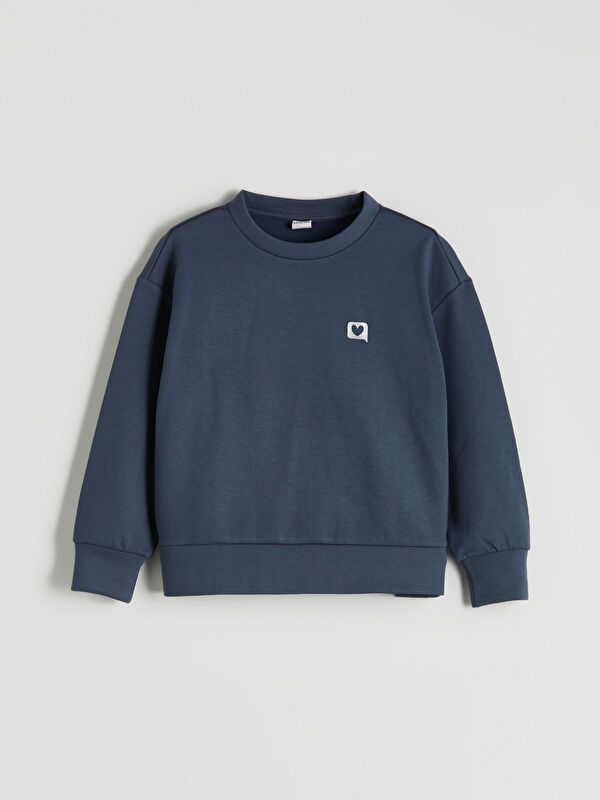 Moudda LC Waikiki - Sweatshirt en jersey Fille Anthracite - Tunisie 1