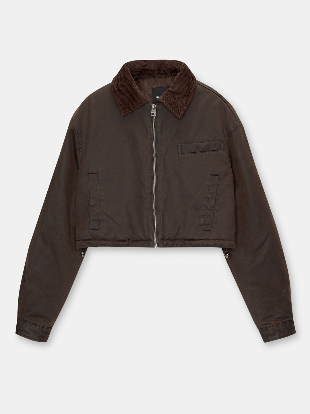Moudda PULL & BEAR - Veste Coton Cirée Matelassée Col Pana - Tunisie 3
