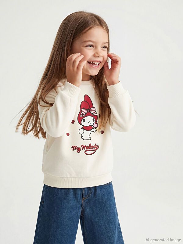 Moudda LC Waikiki - Sweatshirt en jersey - Sous licence pour Fille - Tunisie 8