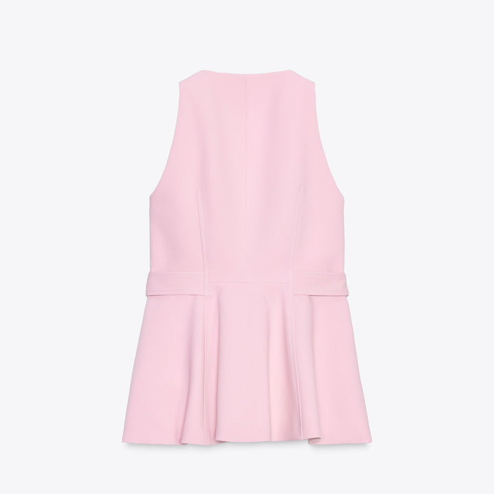 Moudda ZARA - Ensemble Gilet Peplum - Col Rond - Tunisie 2