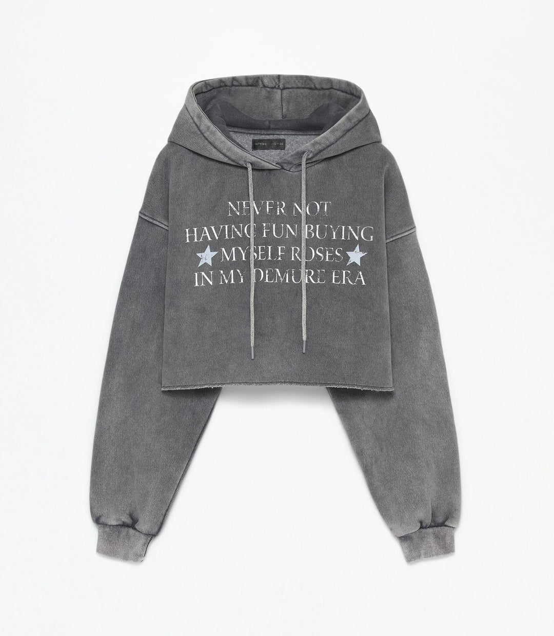 Moudda Lefties - Sweat Capuche Crop - Capsule Acid Wash - Tunisie 1