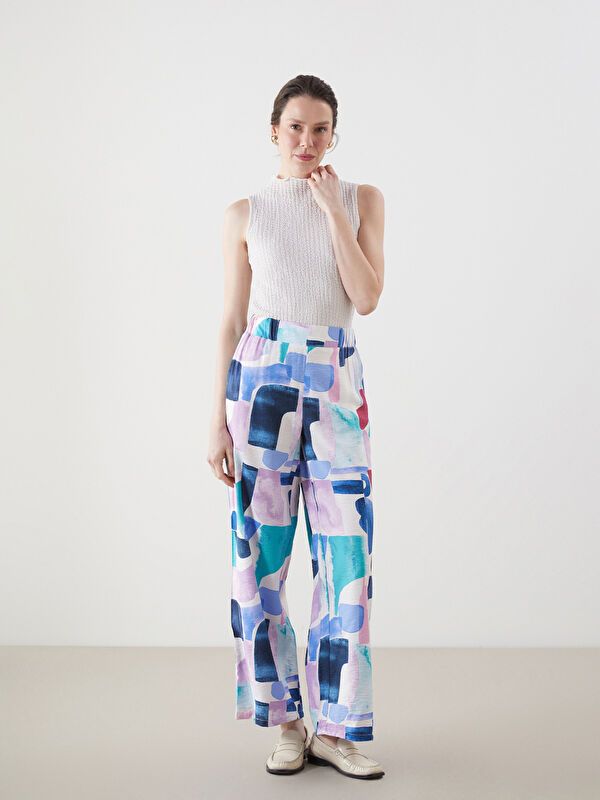 Moudda LC Waikiki - Pantalon fin en tissu pour Femme - Tunisie 1