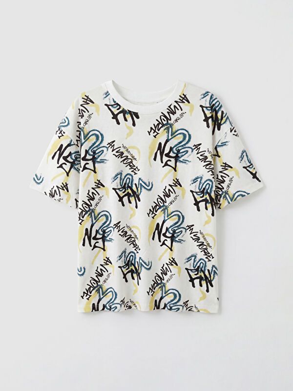 Moudda LC Waikiki - T-shirt manches courtes en jersey pour Garçon - Tunisie 1