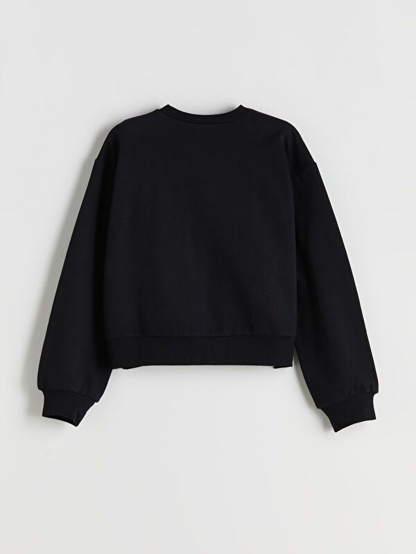 Moudda LC Waikiki - Sweatshirt en jersey Fille Noir - Tunisie 2