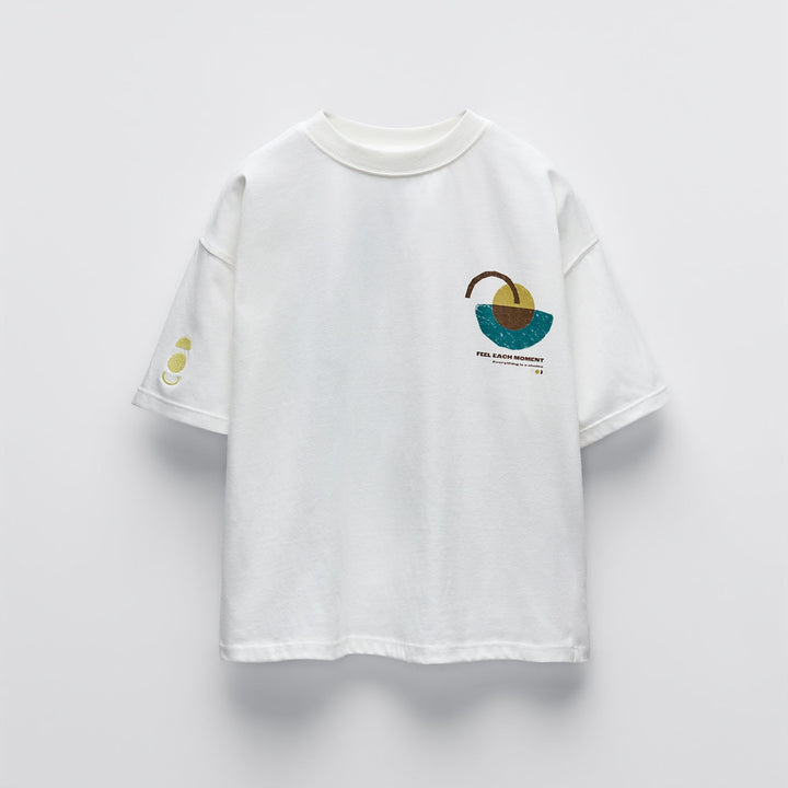 Moudda ZARA - T-shirt graphisme abstrait style outdoor - Tunisie 2