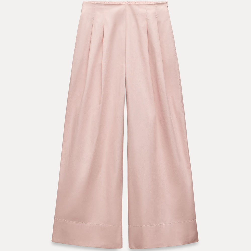 Moudda ZARA - Set pantalon ample plissé popeline - Tunisie 2