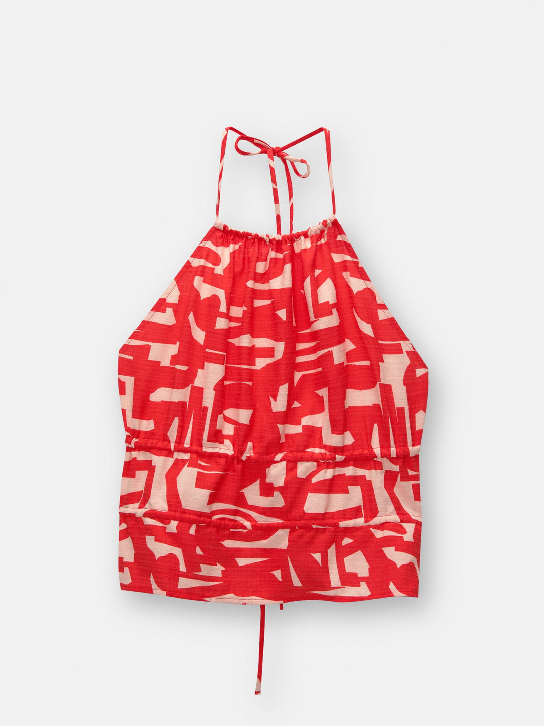 Moudda PULL & BEAR - Top Pacific Halter Imprimé - Tunisie 3