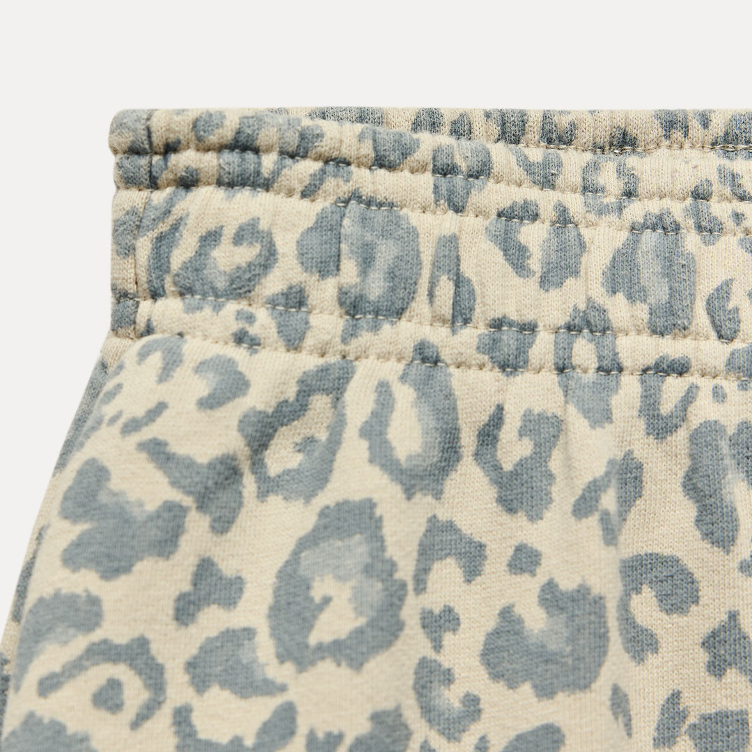 Moudda ZARA - Pantalon large molletonné imprimé animal, lavé - Tunisie 3
