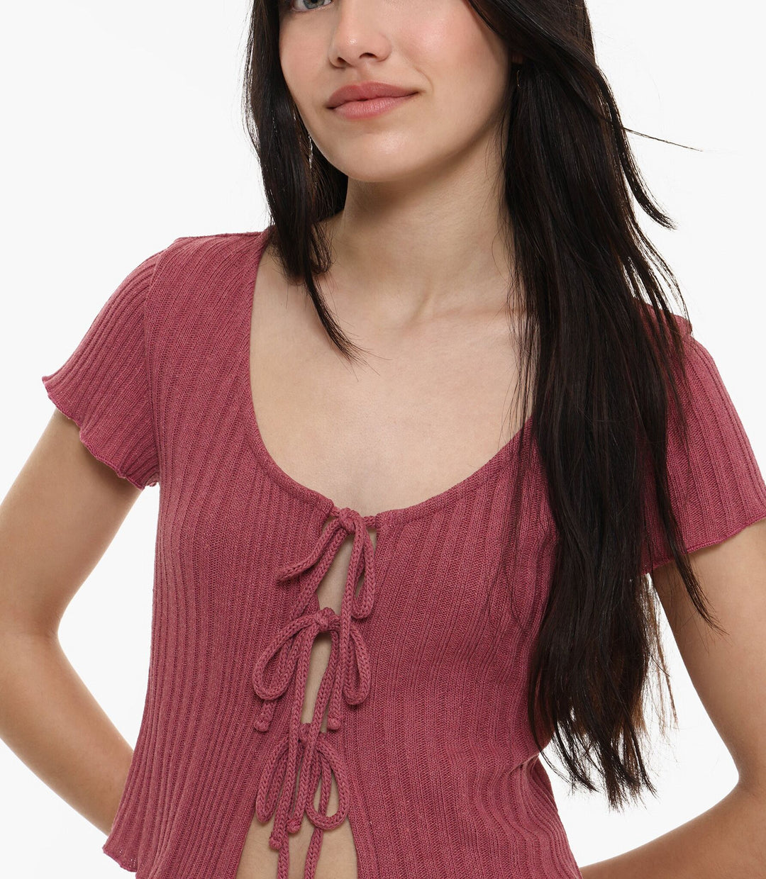 Moudda Lefties - T-Shirt - Côtes Rustiques & Maille Coupée Fille D4 - Tunisie 5