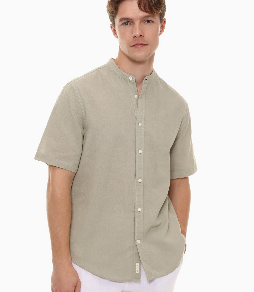 Moudda Lefties - Chemise Lin - Col Mao - Tunisie 2