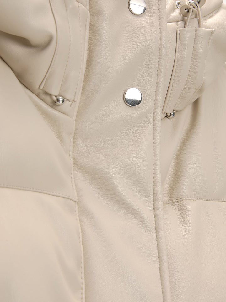 Moudda PULL & BEAR - Gilet PU Court avec Capuche - Tunisie 3