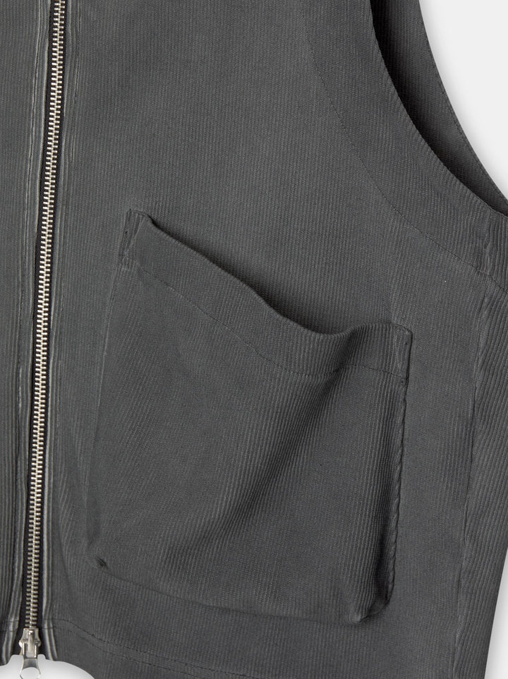 Moudda PULL & BEAR - Gilet Côtelé Lavé Collection Rockstar - Tunisie 1