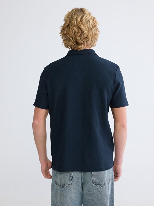Moudda LC Waikiki - T-shirt col polo manches courtes en jersey - Tunisie 4