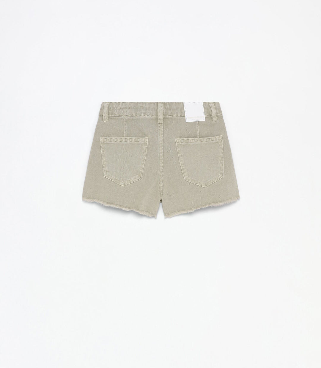 Moudda Lefties - Short A-Line Denim - Effet Déchiré & Broderie Fille D5 - Tunisie 3