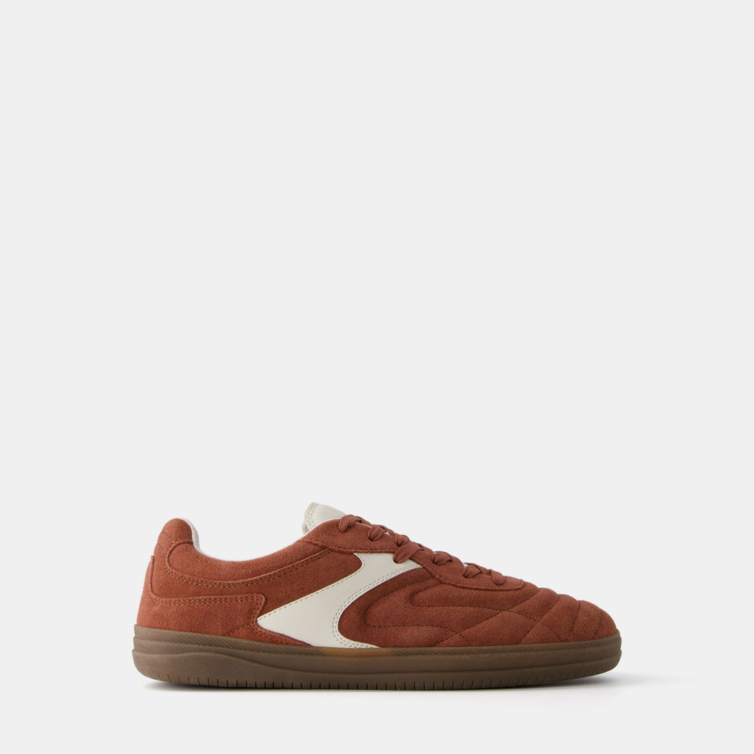 Moudda BERSHKA - Baskets en suède semelle caramel - Tunisie 1