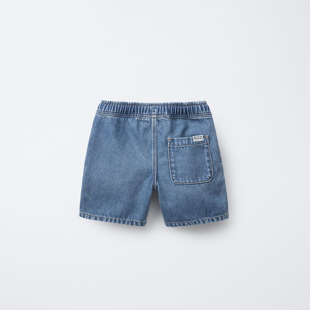 Moudda ZARA - Bermuda Denim Enfant - Élastiques & Cordon - Tunisie 2