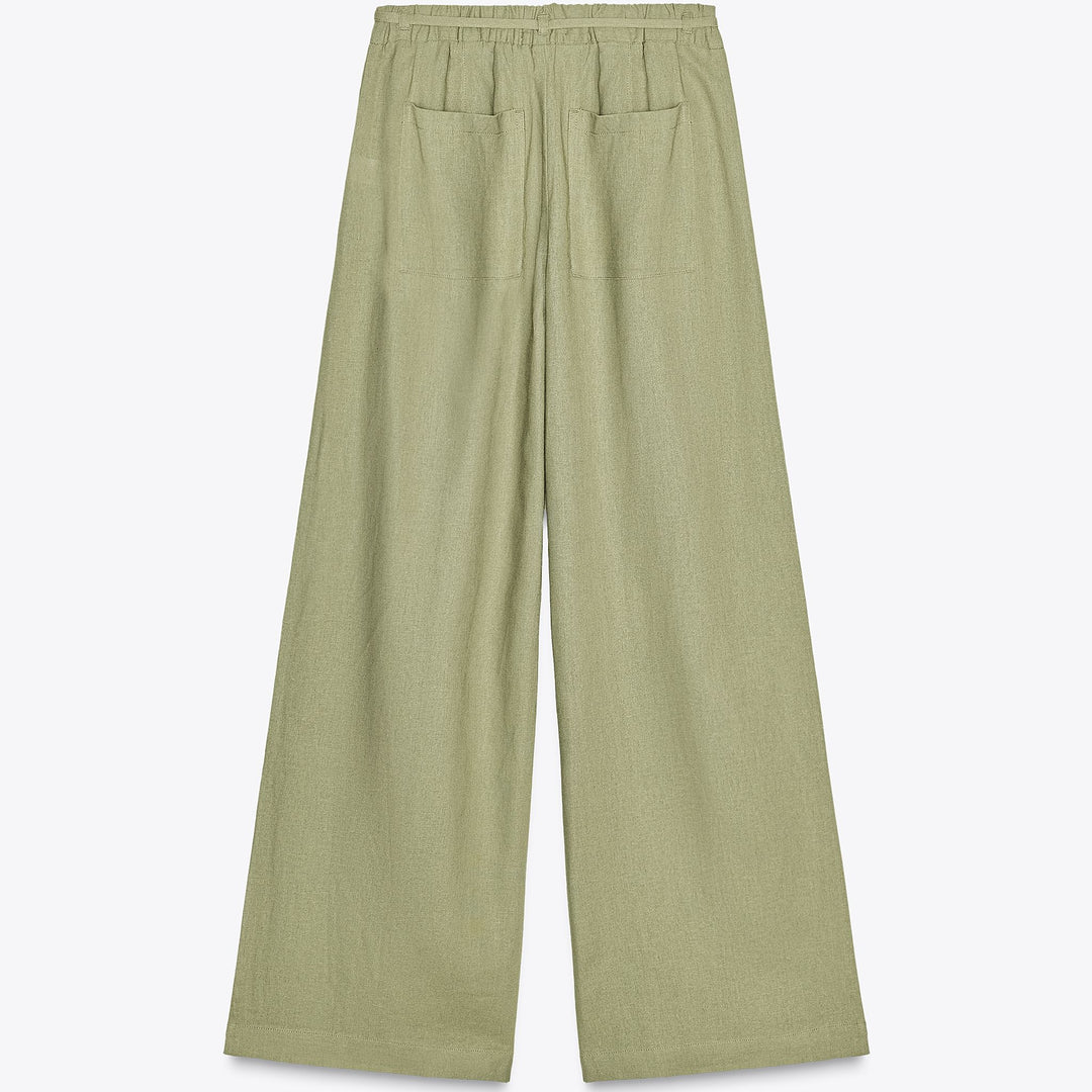 Moudda ZARA - Pantalon Wide Leg - Lin/Viscose & Ceinture - Tunisie 2