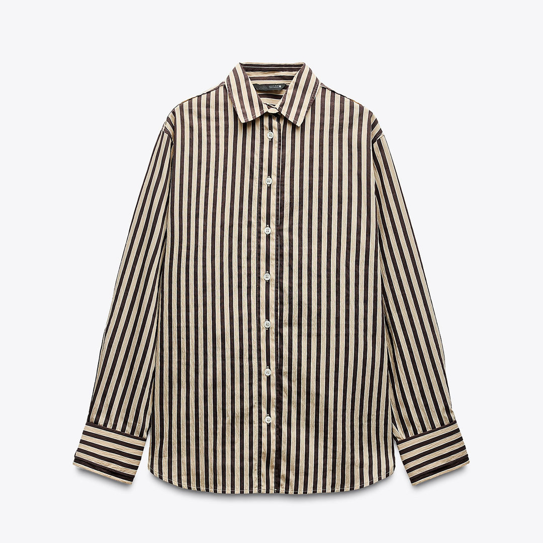 Moudda ZARA - Chemise - Rayures Combinées & Oversize - Tunisie 1