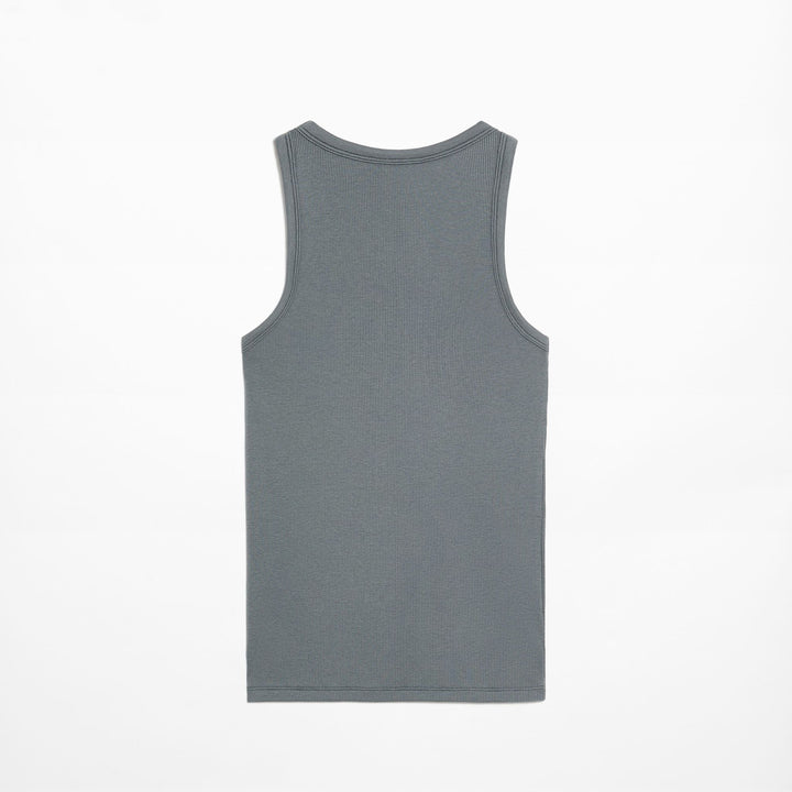 Moudda Oysho - T-Shirt Sans Manches Côtelé 2x2 - Tunisie 1