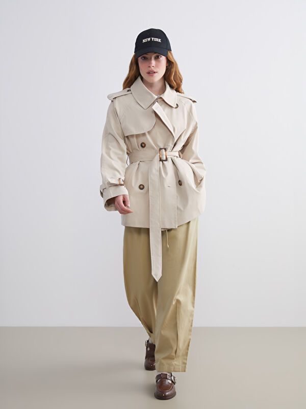 Moudda LC Waikiki - Trench Femme Beige - Tunisie 2