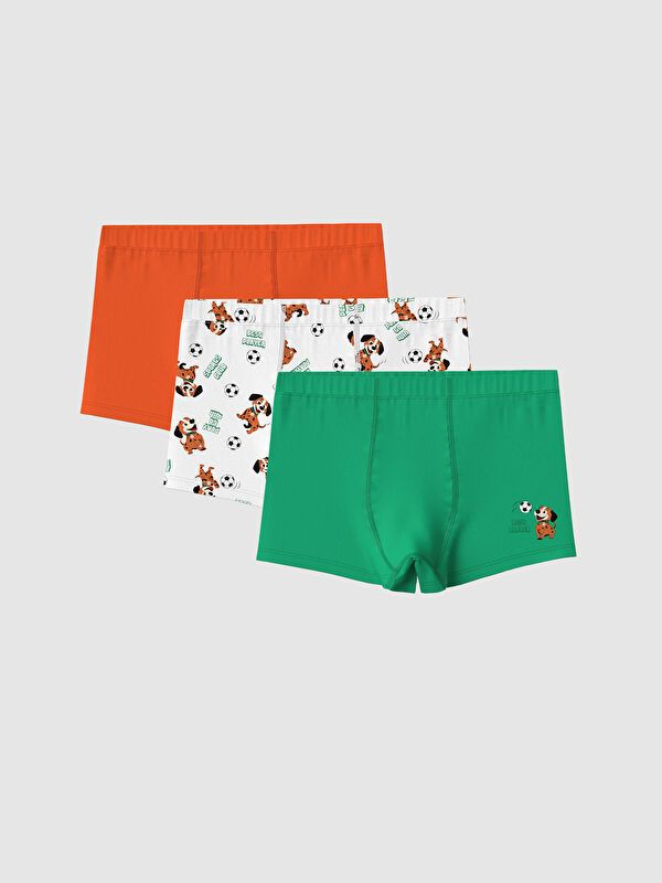 Moudda LC Waikiki - Boxer jersey Garçon Imprimé blanc - Tunisie 1