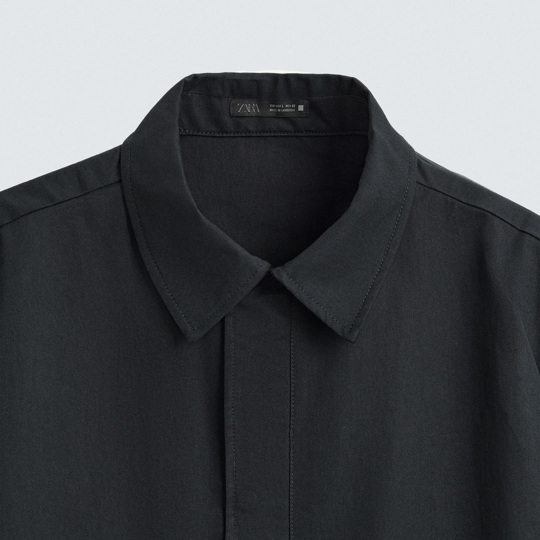 Moudda ZARA - Veste - Col Chemisier & Détail Ceinture - Tunisie 3