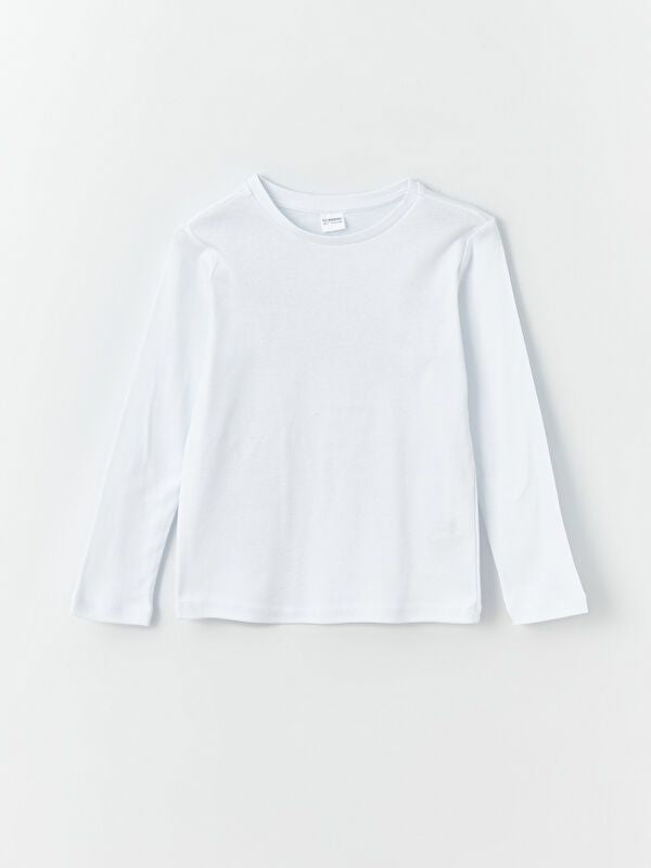 Moudda LC Waikiki - Débardeur sous-vêtement jersey manches longues Garçon Buxe blanc - Tunisie 1