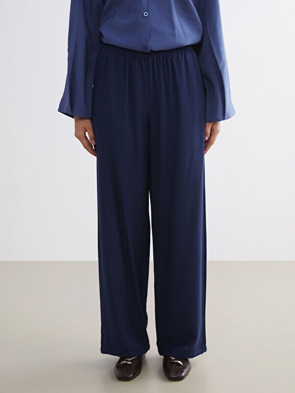 Moudda LC Waikiki - Pantalon tissé fin Femme Marine - Tunisie 2