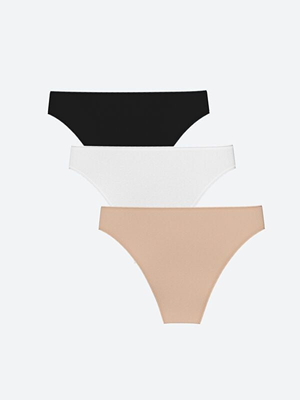 Moudda LC Waikiki - Slip basique Femme Blanc optique - Tunisie 2