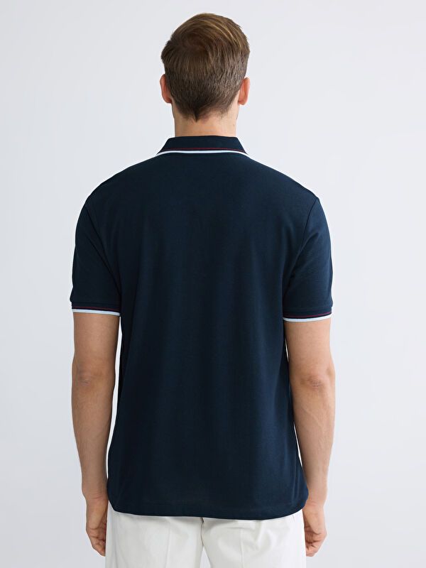 Moudda LC Waikiki - T-shirt col polo basique manches courtes en jersey - Tunisie 4
