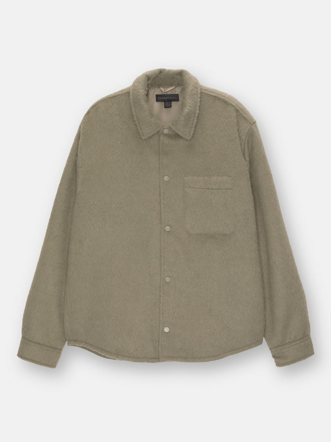 Moudda PULL & BEAR - Surchemise Manches Longues Poil Menthe - Tunisie 1