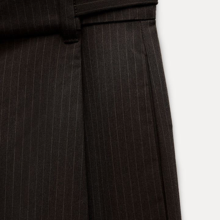 Moudda ZARA - Pantalon fluide rayure diplomatique, passant dos – ensemble - Tunisie 3