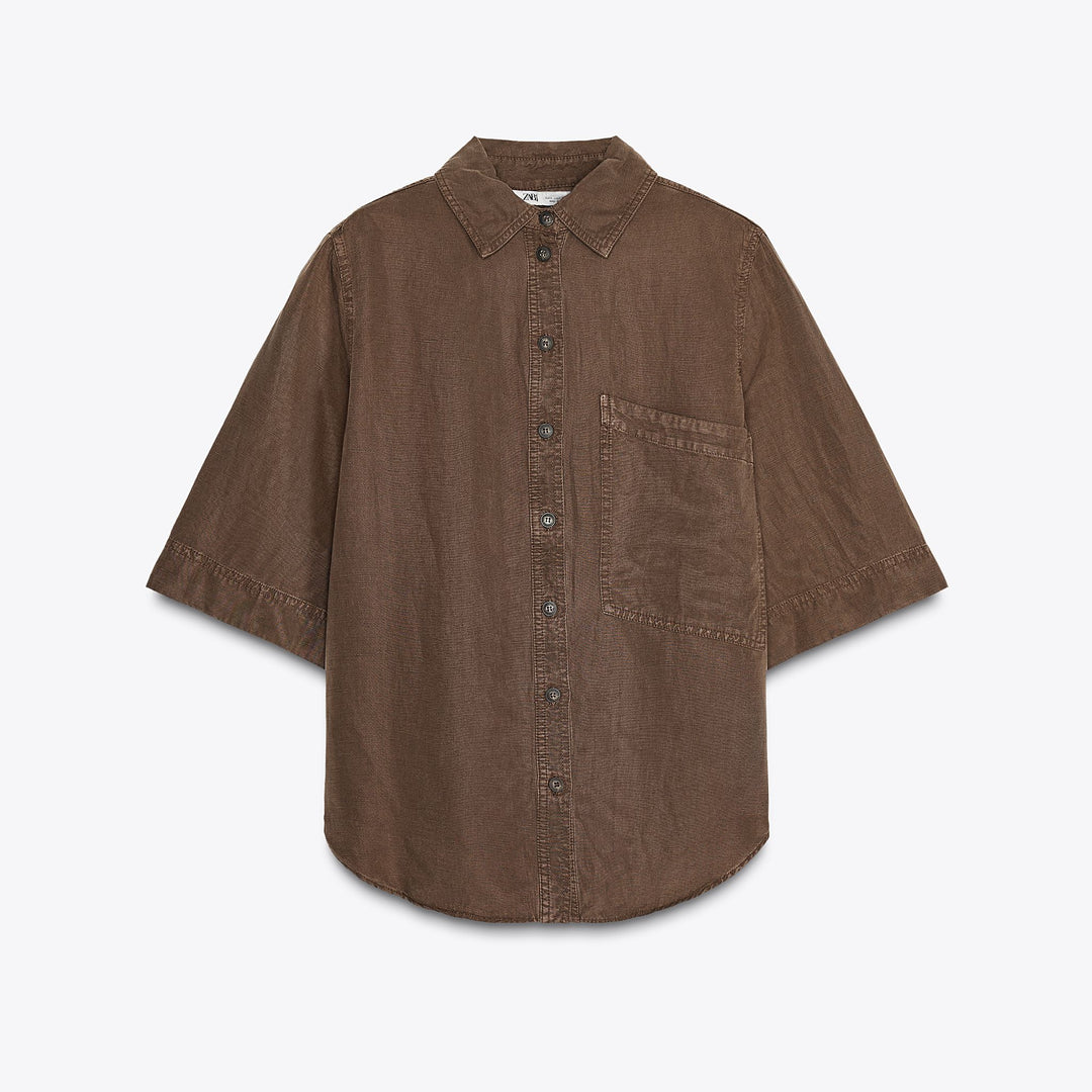 Moudda ZARA - Chemise Oversize - Lin - Tunisie 1