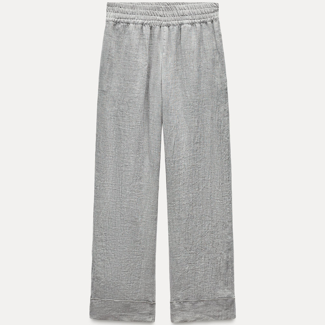 Moudda ZARA - Combinaison 505 pantalon ample élastique 100% lin - Tunisie 2